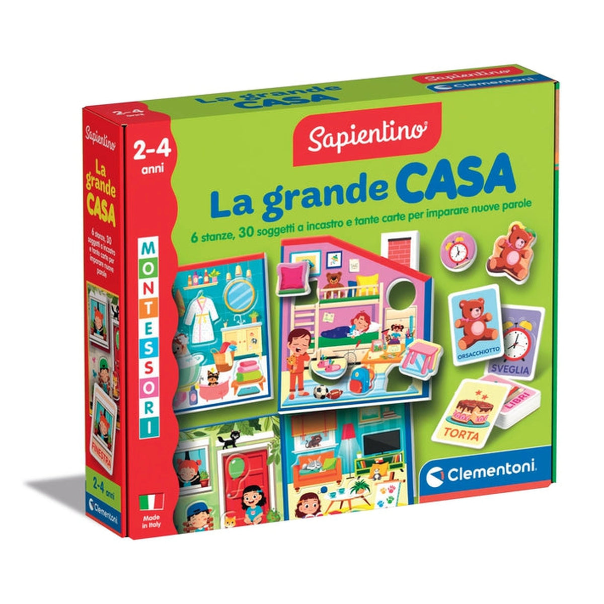 Clementoni - Sapientino - Montessori-La-Grande-Casa - Juguetes Educativos