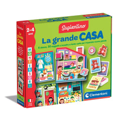 Clementoni - Sapientino - Montessori-La-Grande-Casa - Juguetes Educativos