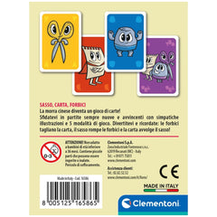 Clementoni - Sasso-Carta-Forbici - Card-Games