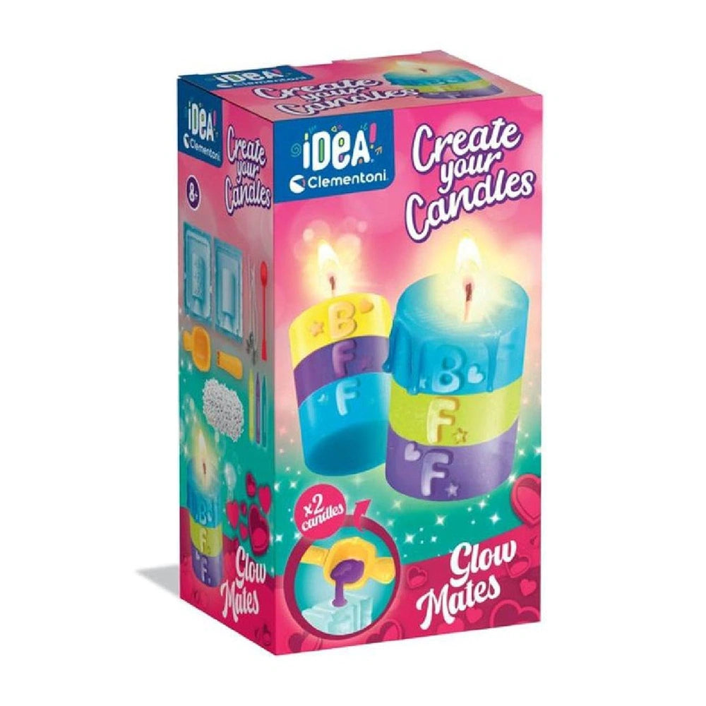 Clementoni - Crea Tus Propias Velas Brillantes - Manualidades - 8 Años - 27618351