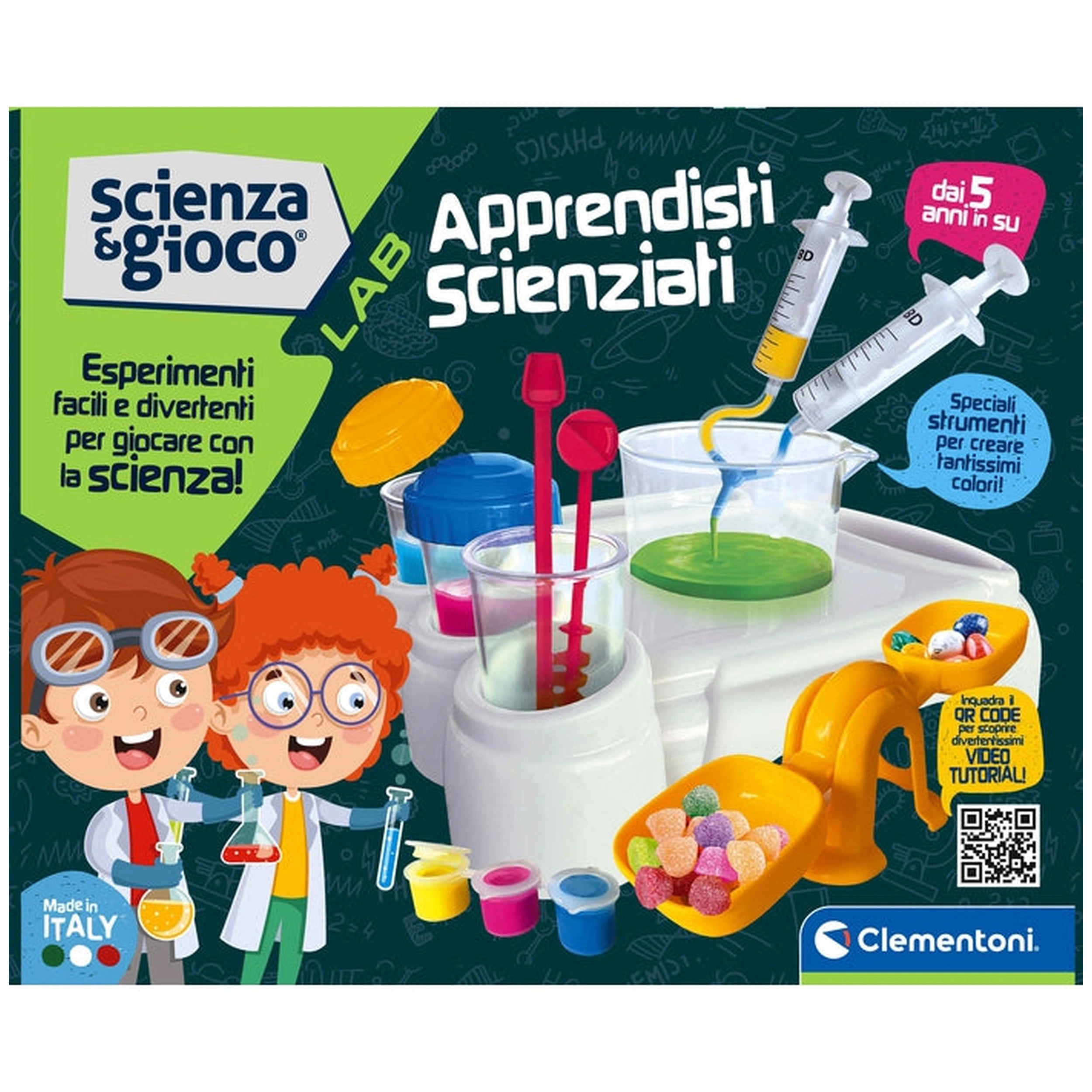 Clementoni Scienza E Gioco Lab - Apprendisti Scienziati Toy Playsets - Italian Edition
