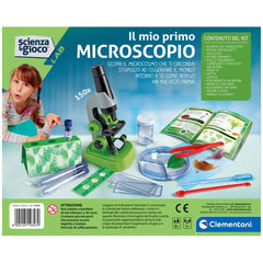 Clementoni Scienza E Gioco Lab - Il Mio Primo Microscopio Toy Playsets - Italian Edition