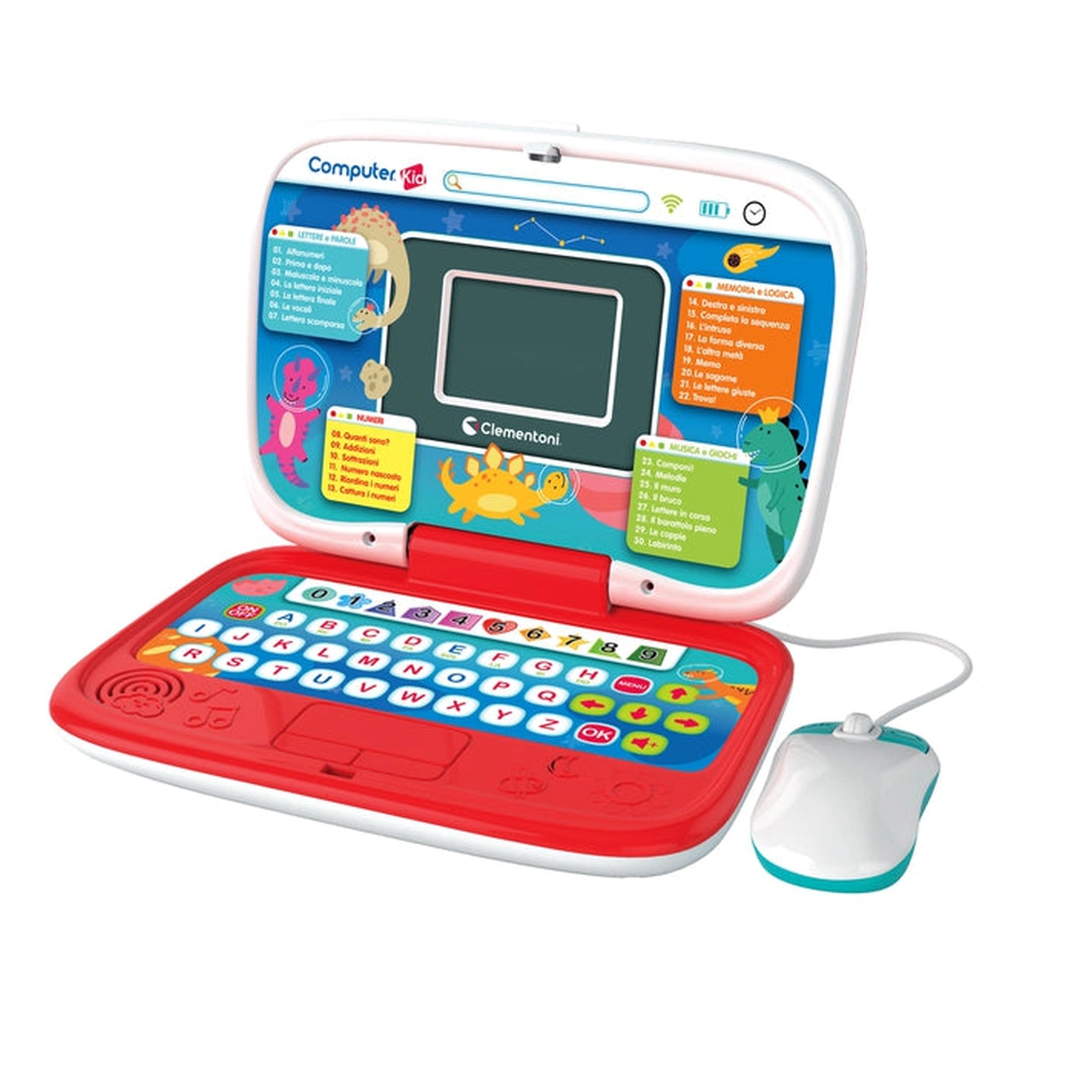 Clementoni - Smart Start Laptop Educational Toys - Italian Edition