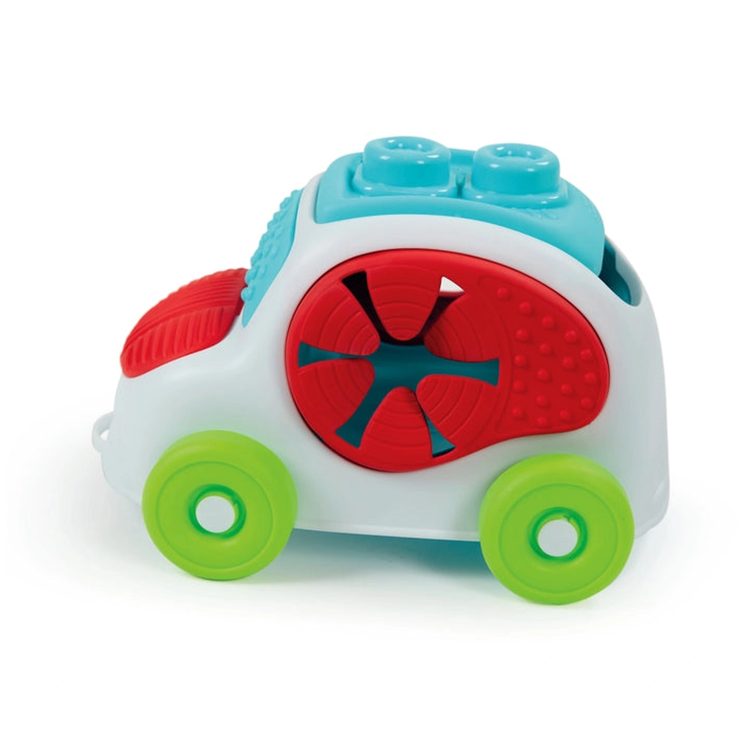 Clementoni Soft Clemmy - Coche Sensorial Táctil, Móvil y Jugable para Bebés
