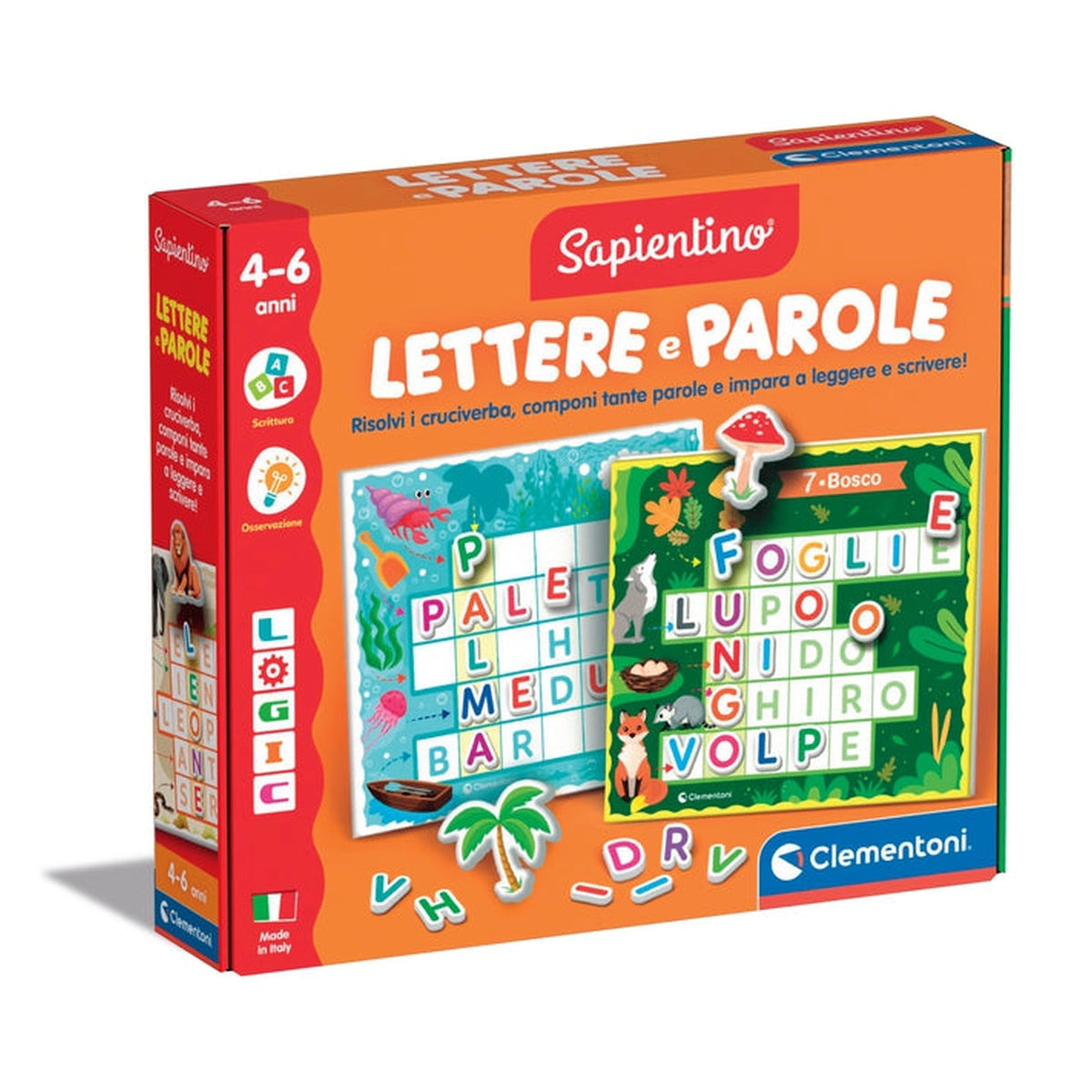 Clementoni - Spapientino - Juguetes Educativos