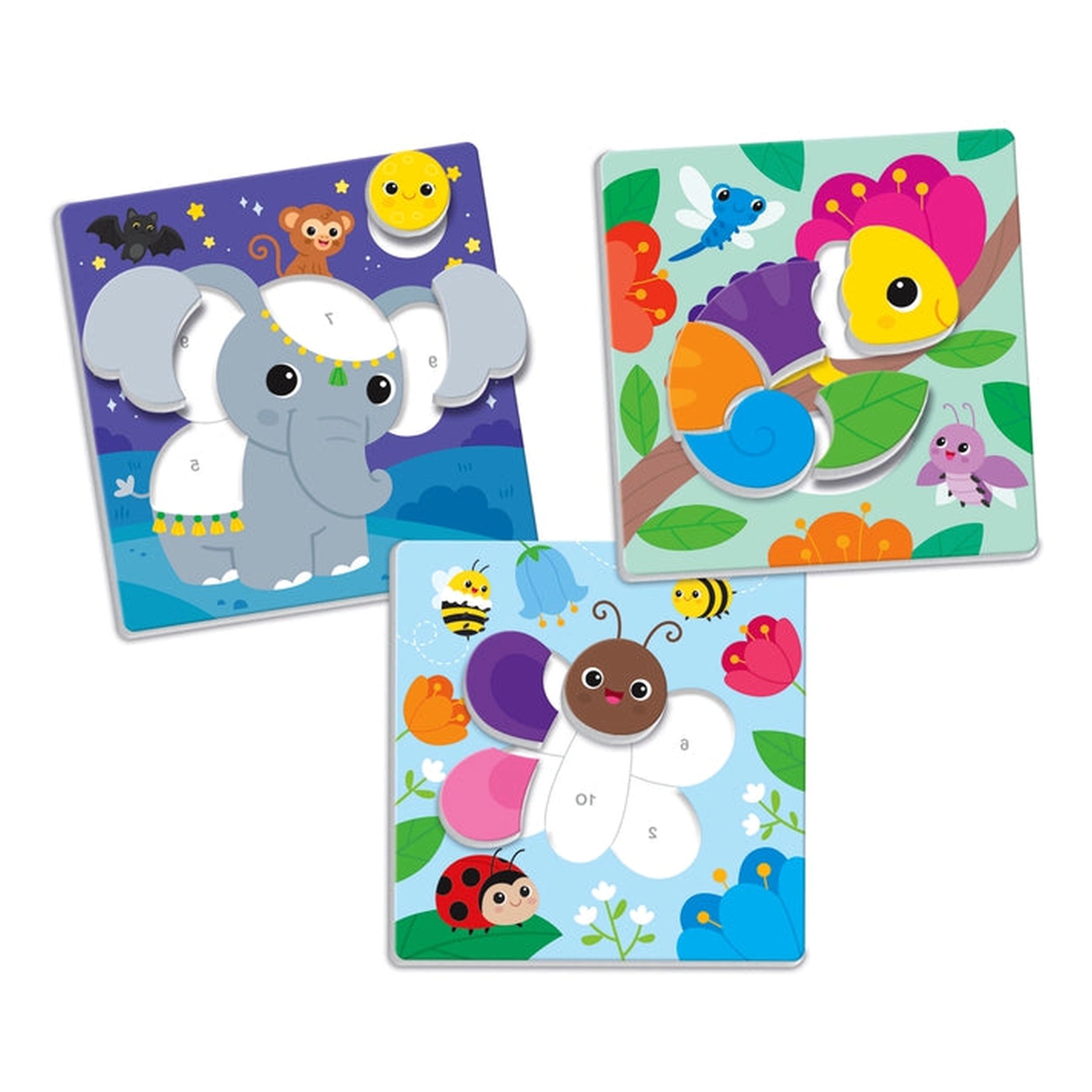Clementoni - Spapientino-Logic-Numeri-e-Colori - Educational-Toys