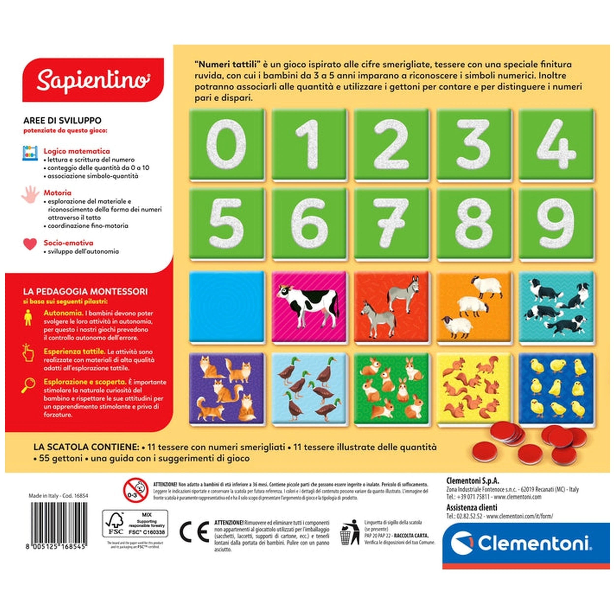 Clementoni - Sparientino - Juguetes Educativos