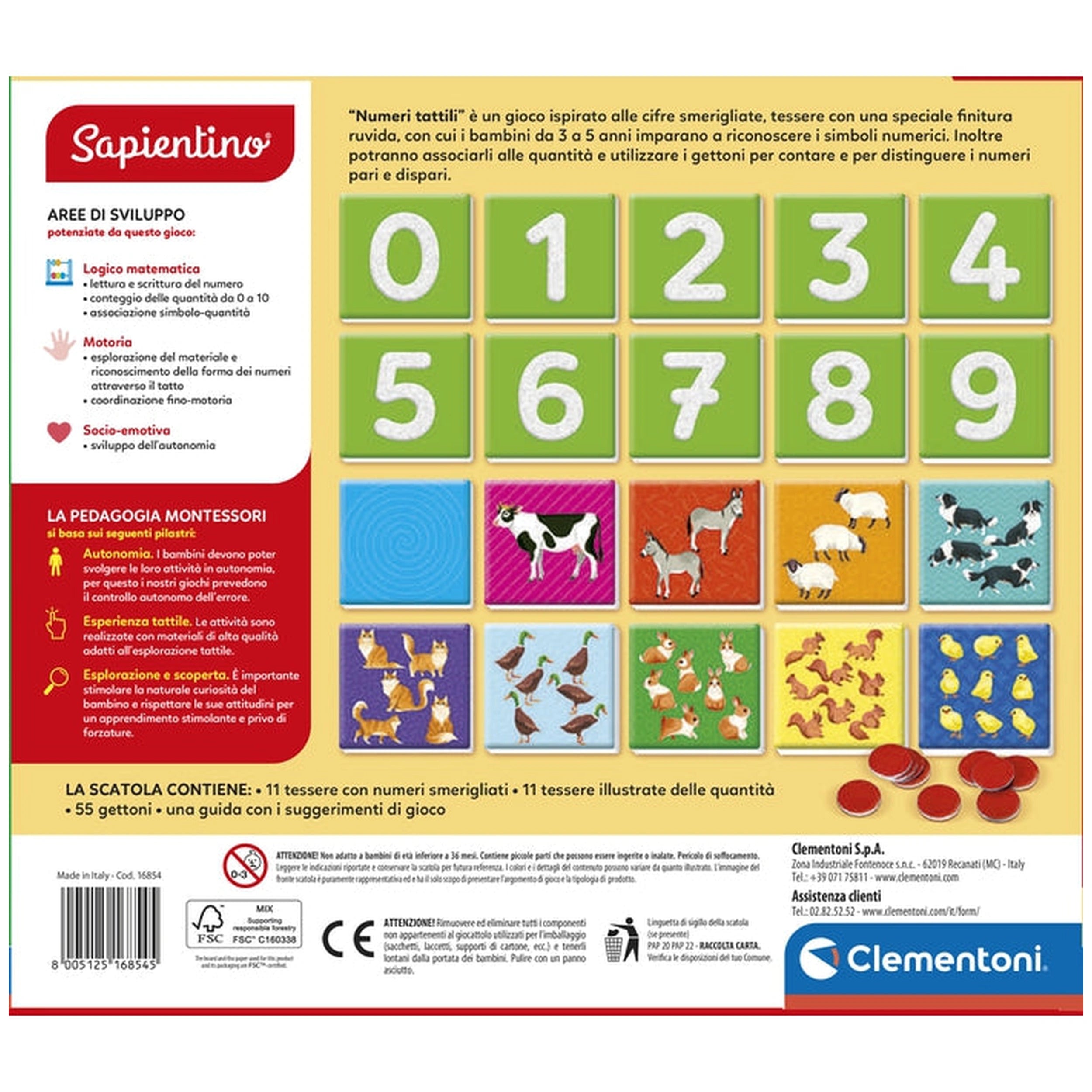 Clementoni - Sparientino - Juguetes Educativos