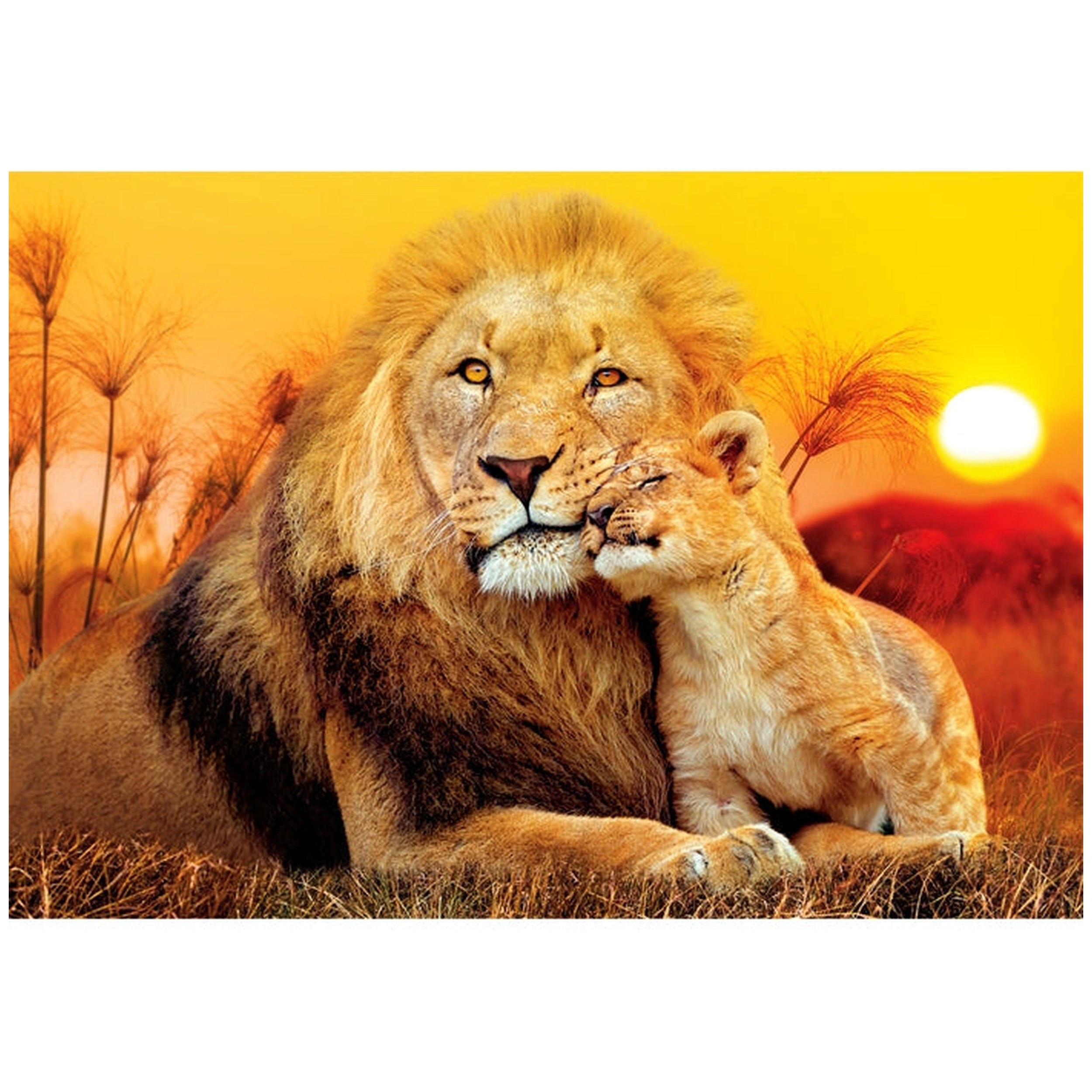 Clementoni Super Color - Abrazo Inesperado Puzzle de 180 Piezas
