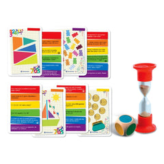 Clementoni - Testa A Testa Juegos de Cartas Matemática - Edición Italiana