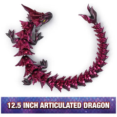 CrystaLynx - Figura de Dragón Articulada - Coleccionables