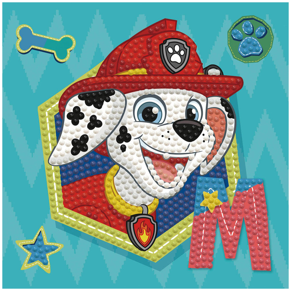 DIAMOND DOTZ - DOTZIES PAW PATROL Marshall Diamond Painting - Arts & Crafts