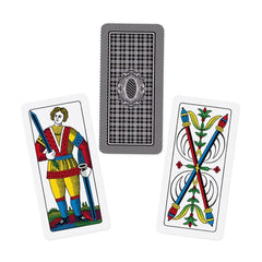 Dal Negro - Bresciane Pro Cards N.89 - Red Case - 52 Cards