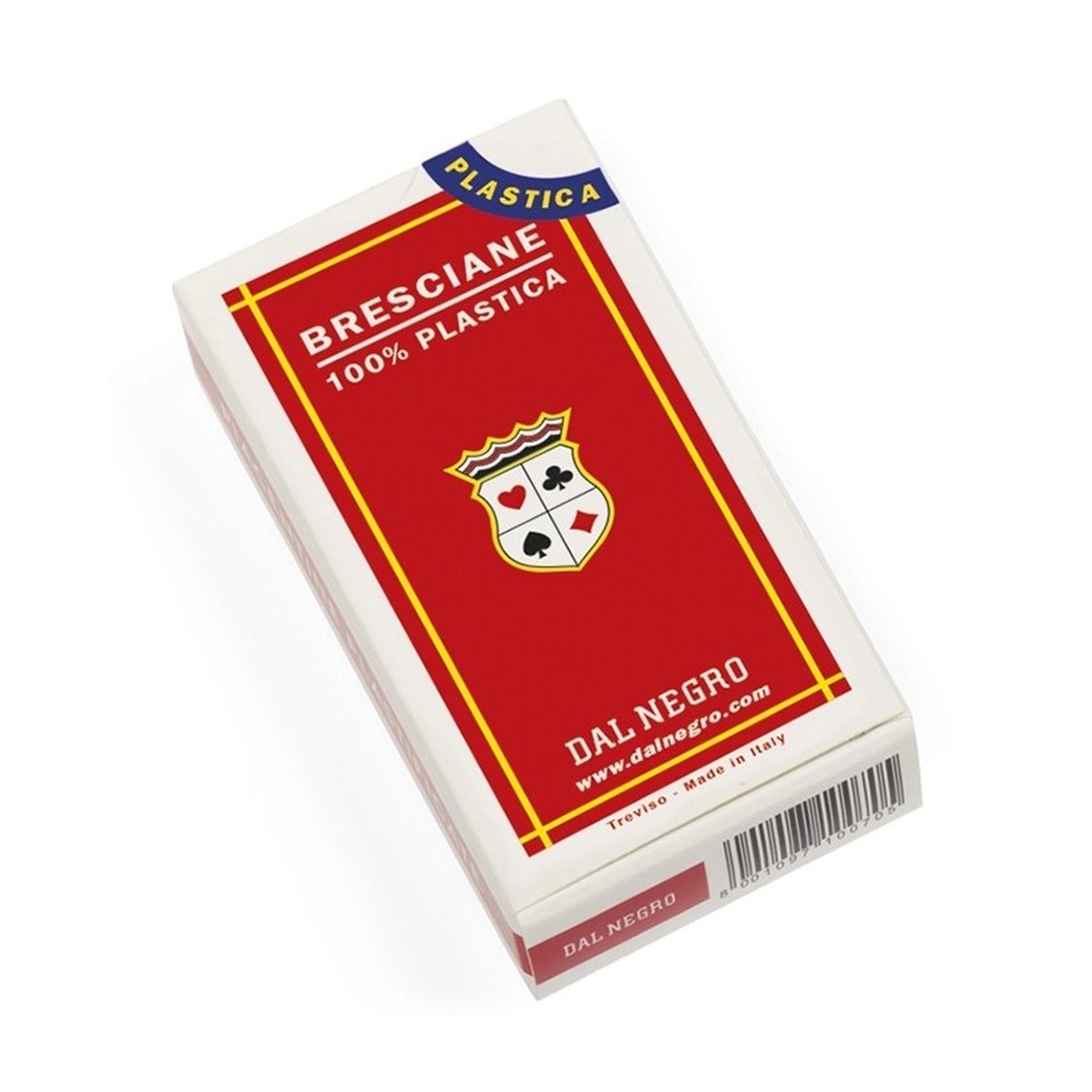 Dal Negro - Bresciane Pro Cards N.89 - Red Case - 52 Cards