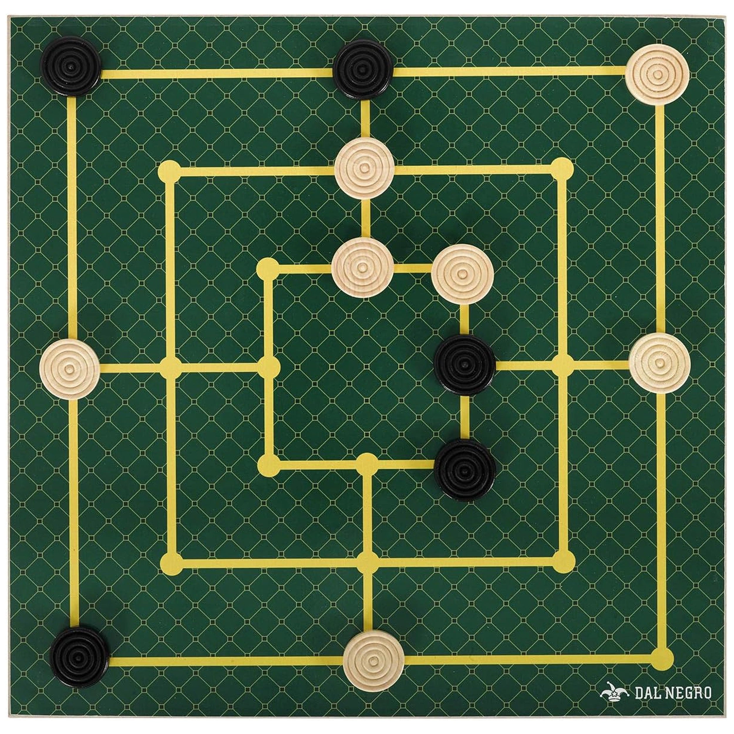 Dal Negro - Set de Juegos de Mesa de Madera Many Games