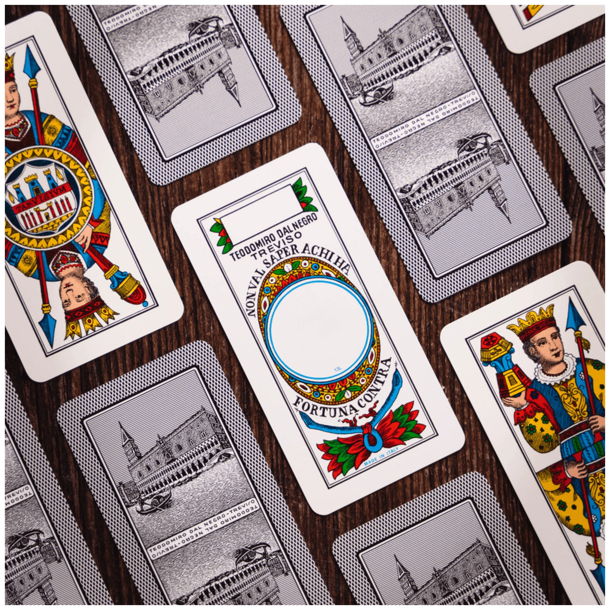 Dal Negro - Trevisane Pro Cards N.114 - Red Case - 40 Cards
