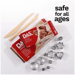 Das Modeling Clay - Terra-Cotta 500 Gr. - Arts & Crafts