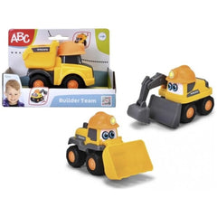 Dickie - Vehículos de Juego del Equipo Constructor Abc Volvo