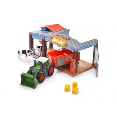 Dickie - Farm Station With Tractor Toy Playsets