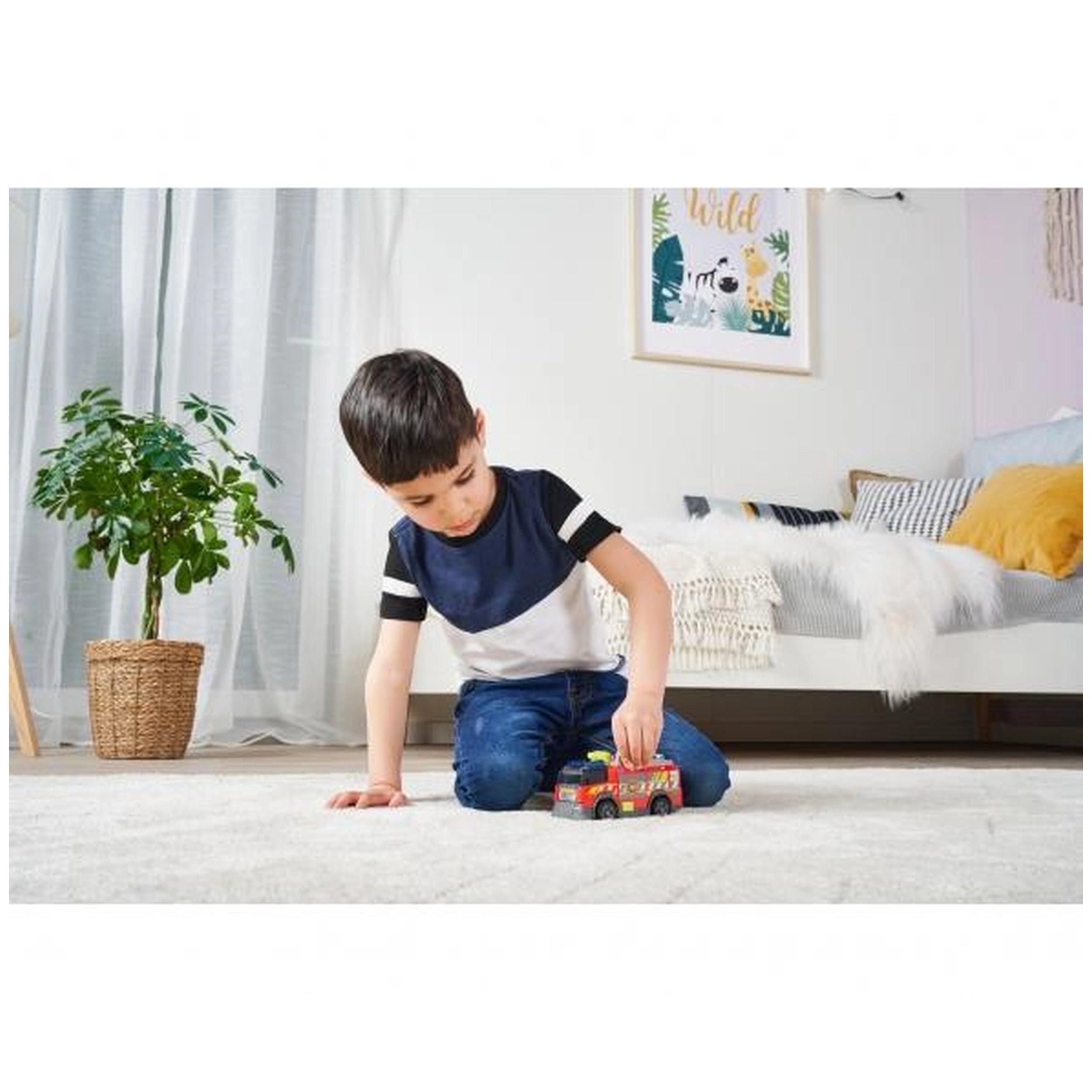 Dickie - Fire Truck With Lights And Sounds Play Vehicles