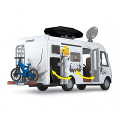 Dickie - Hymer Camper Set de Juego de Vehículos Pop Up