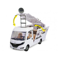 Dickie - Hymer Camper Set de Juego de Vehículos Pop Up