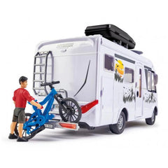 Dickie - Hymer Camper Set de Juego de Vehículos Pop Up
