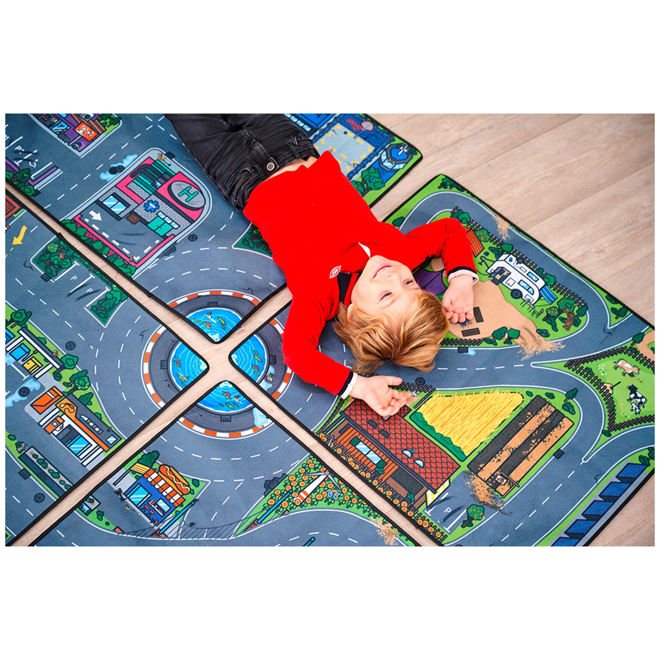 Dickie - Playmat 80 x 70 cm - Play Vehicles
