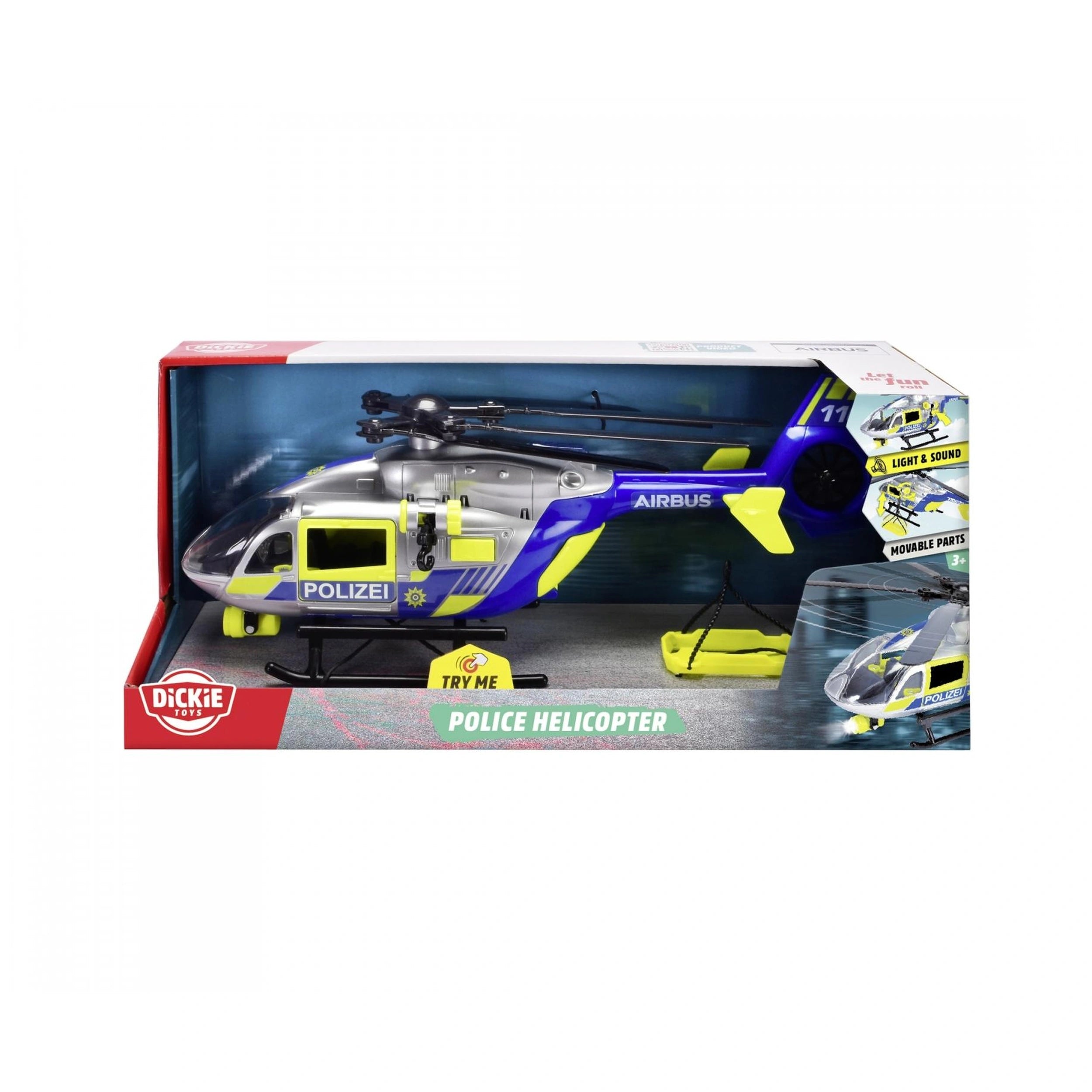 Dickie - Police Helicopter Play Vehicle