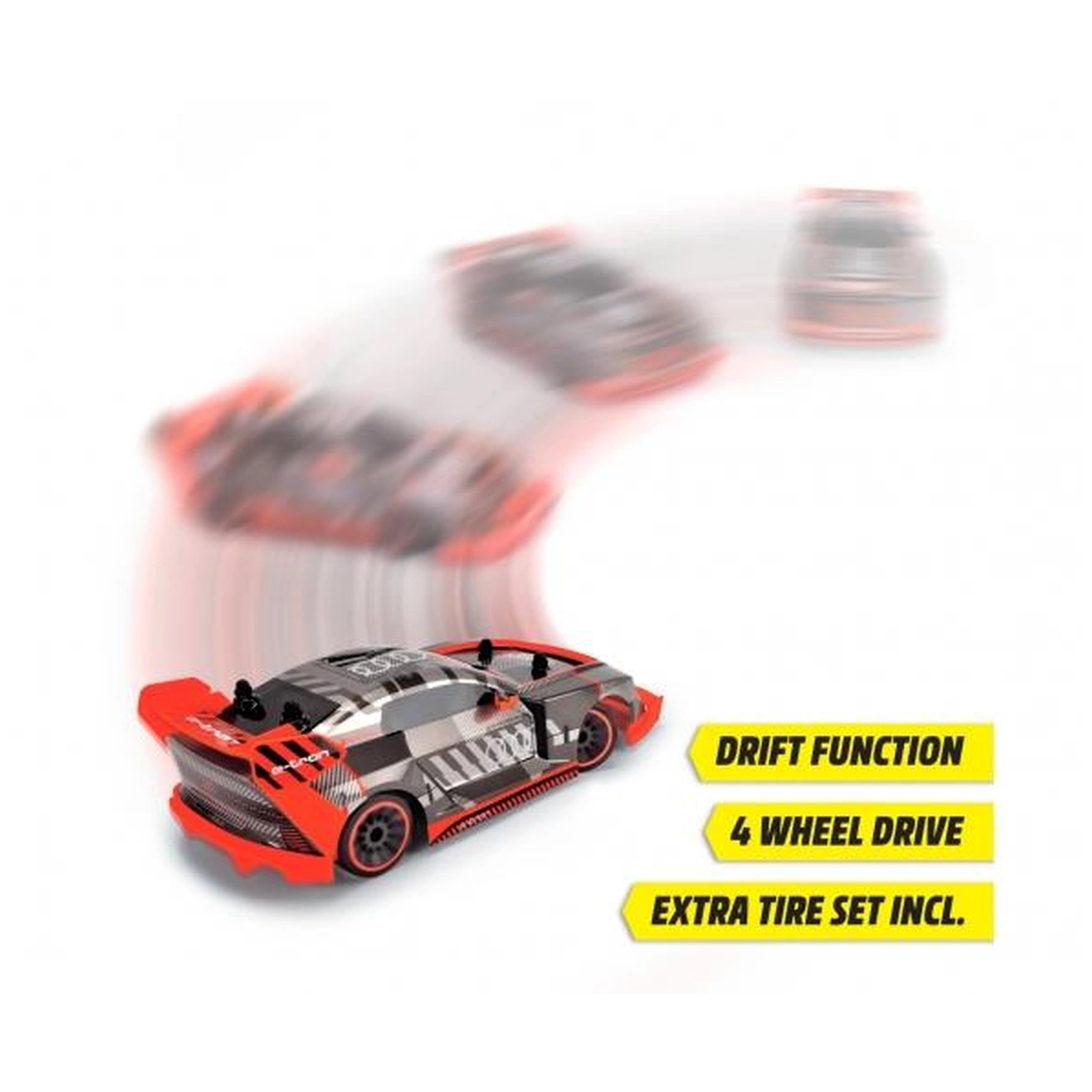 Dickie - Remote Controlled Audi S1 E-Tron Quattro Drift Car Play Vehicles