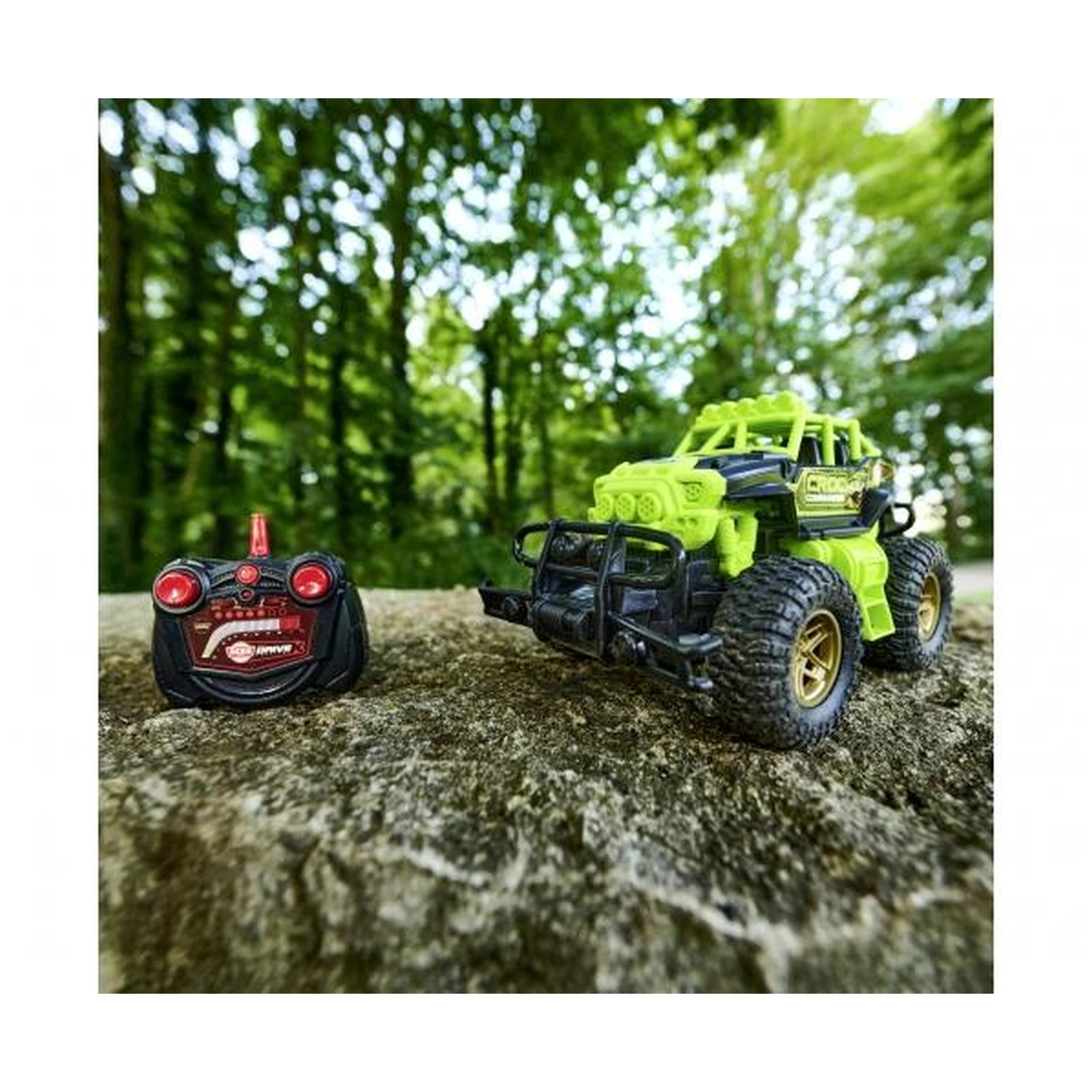 Dickie - Vehículos de Juego Jeep Croc Commander Control Remoto