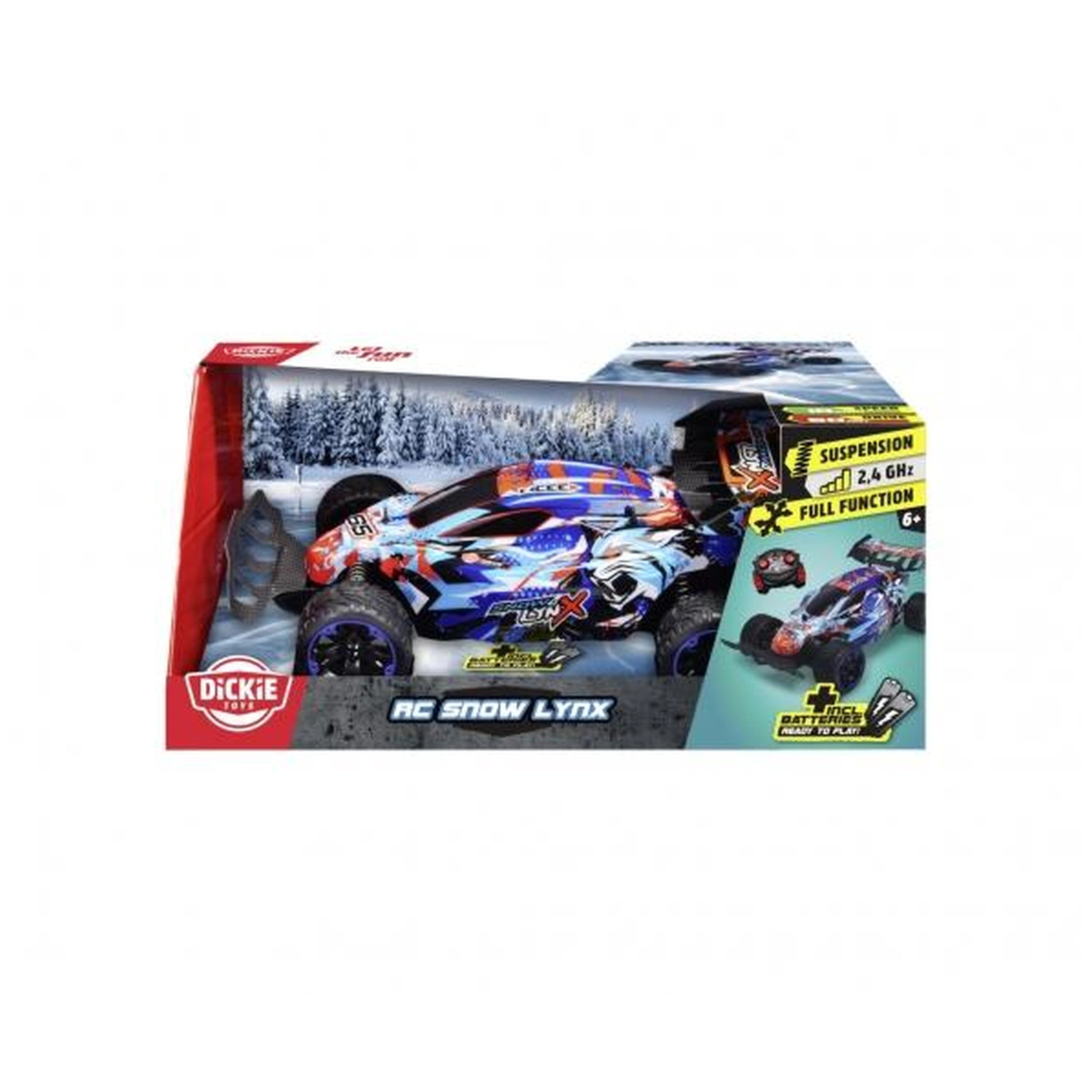 Dickie - Remote Controlled Snow Lynx Rtr Play Vehicles