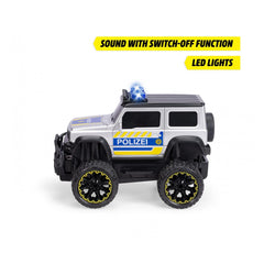 Dickie - Vehículos RC de Policía Suzuki Jimny