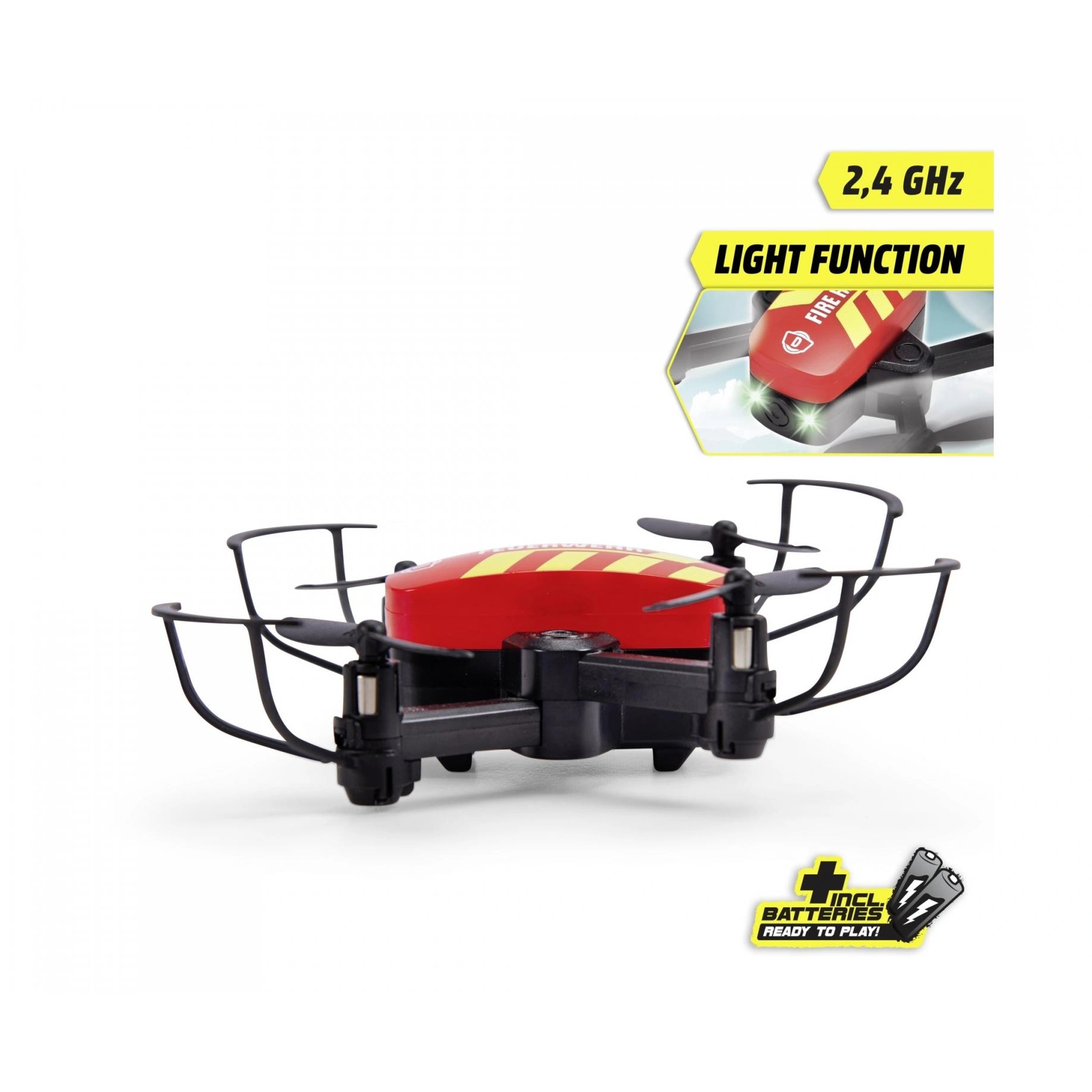 Dickie Toys - Dron de Bomberos RC - Jugar con Vehículos RC