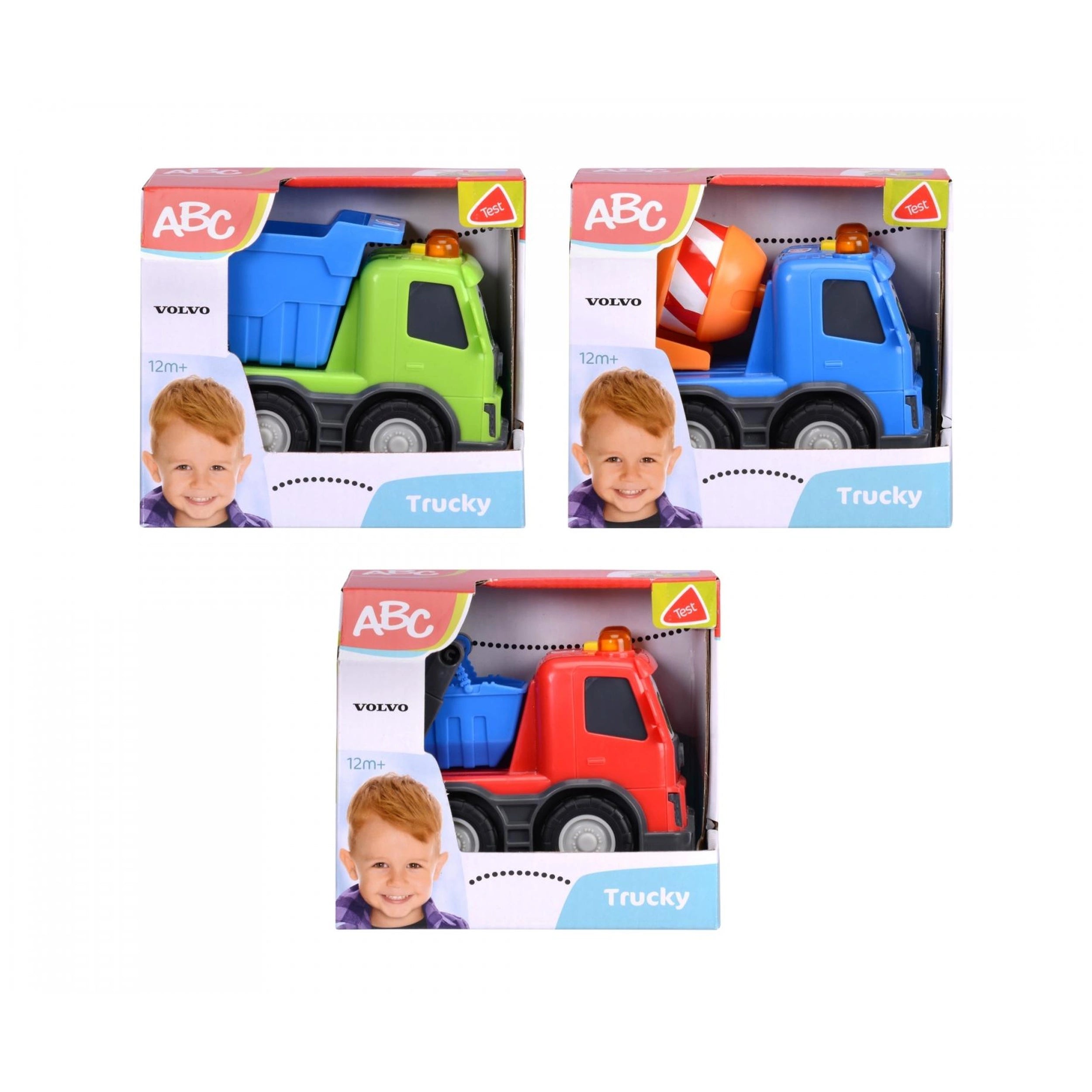 Dickie - Vehículo de Juego Volvo ABC Trucky - Vehículos de Juego