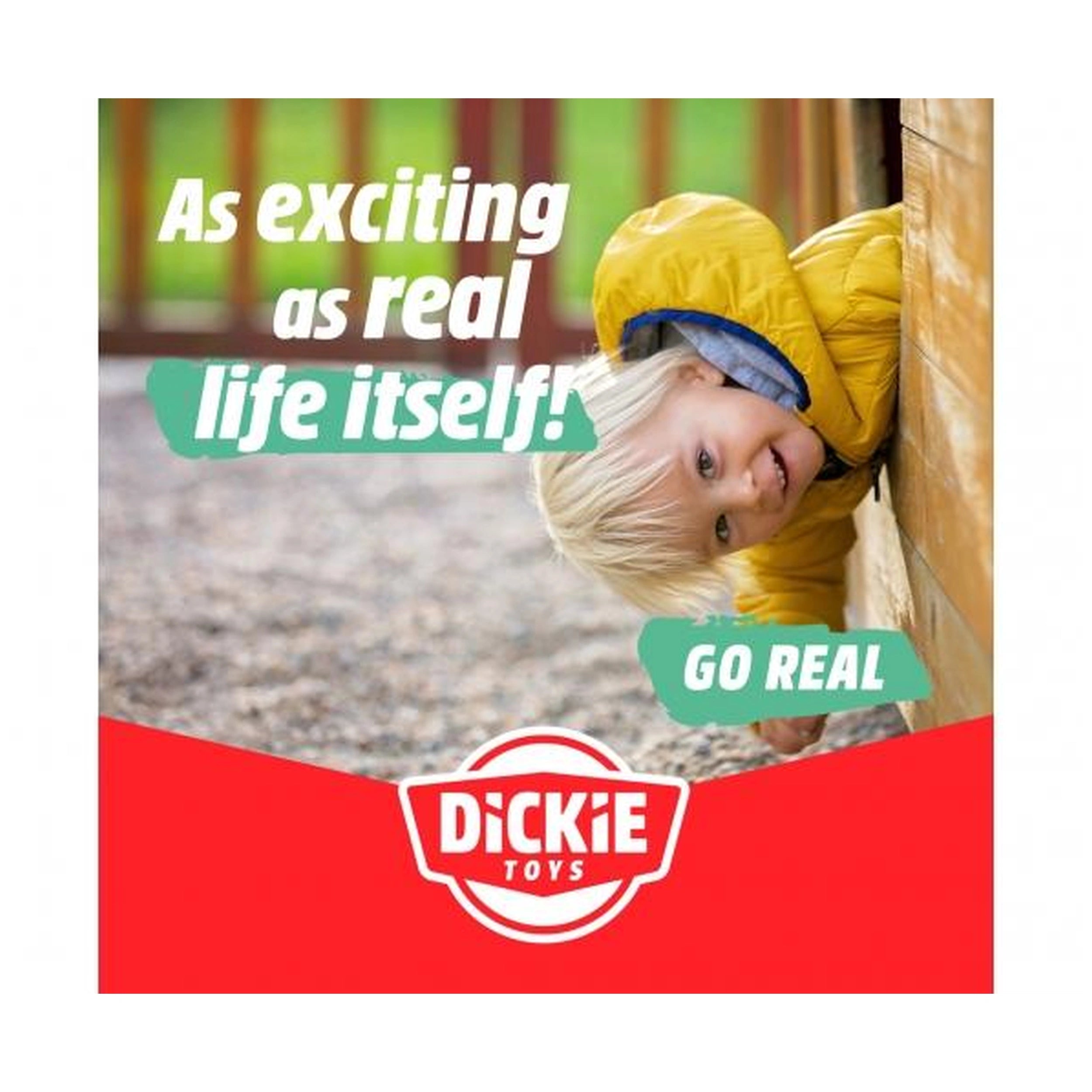 Dickie - Pack de 3 Vehículos de Construcción Volvo