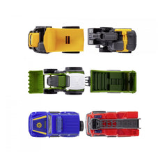 Dickie - Set de Micro Vehículos Volvo - Vehículos de Juego