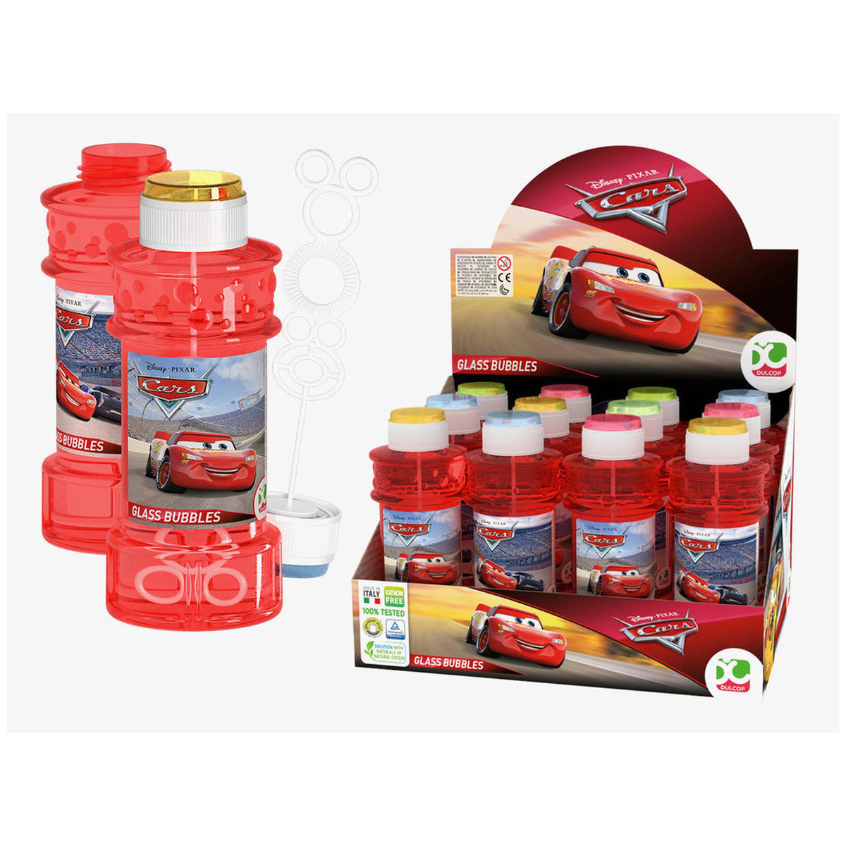 Dulcop - Disney Cars 300 Ml Xxl Jabón de Burbujas - Equipamiento de Juego al Aire Libre