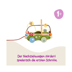 EICHHORN - Carrito de Arrastre Bee Happy - Juguetes de Empujar y Tirar