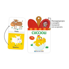 Edizioni Del Borgo - Libro de Juguete para Bebés - Animales Domésticos - +12M - EDB58330A - Edición Italiana