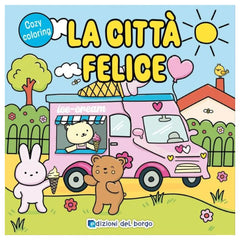 Edizioni Del Borgo - Cozy Coloring - Libros para Colorear - +3 - EDB59516A - Edición Italiana