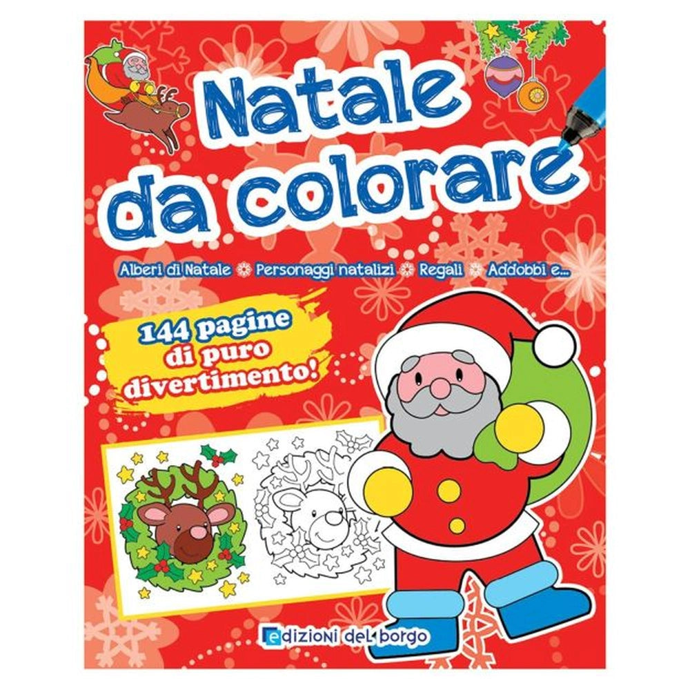 Edizioni Del Borgo - Natale da Colorare - Libros - +3 - EDB59388A - Edición Italiana