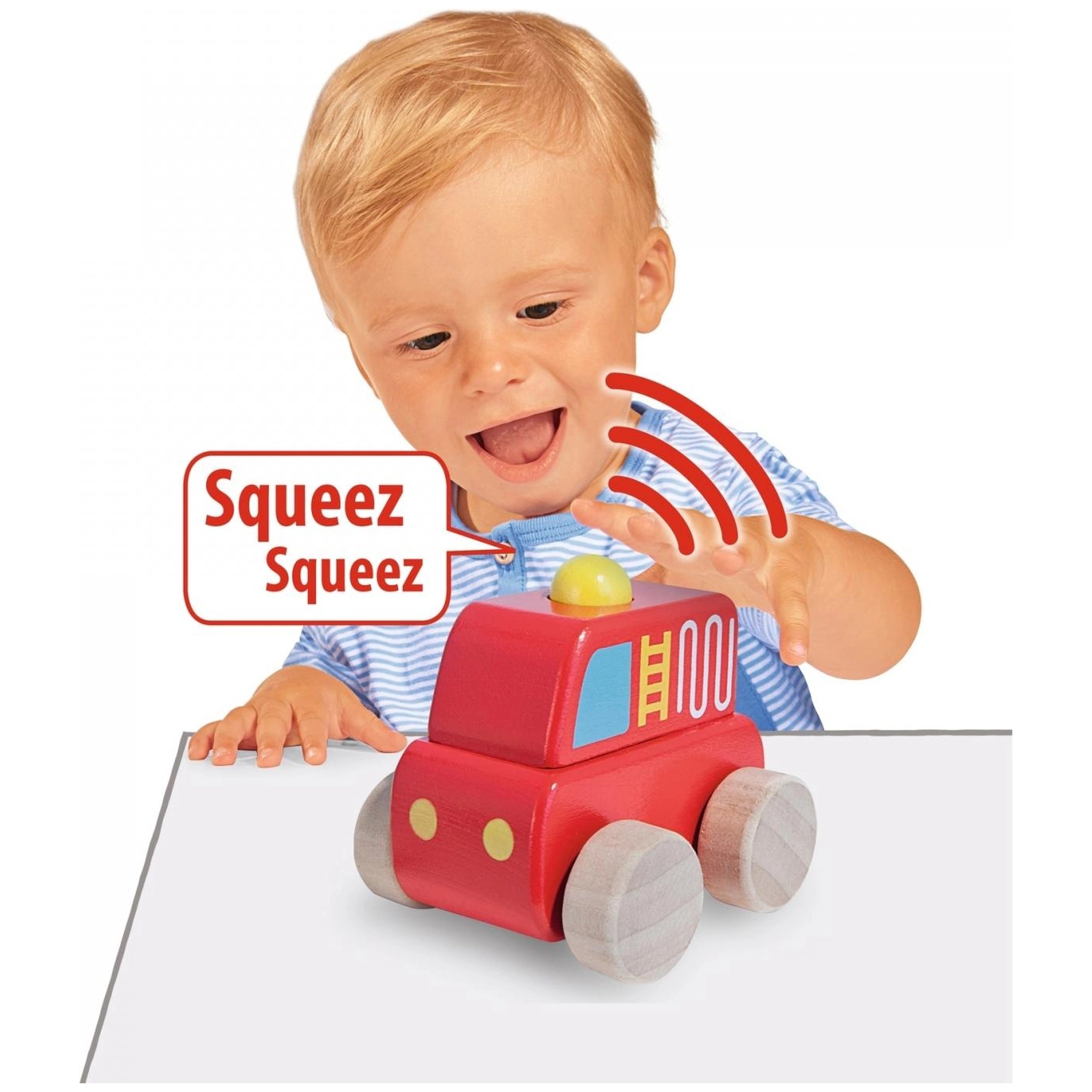 Eichhorn - Baby Emergency Car with Siren - Play Vehicles