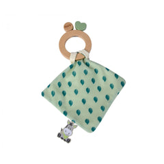 Eichhorn - Anillo de Madera para la Dentición Baby HIPP con Pañuelo de Abrazo - Chupetes y Mordedores - Chupetes y Mordedores