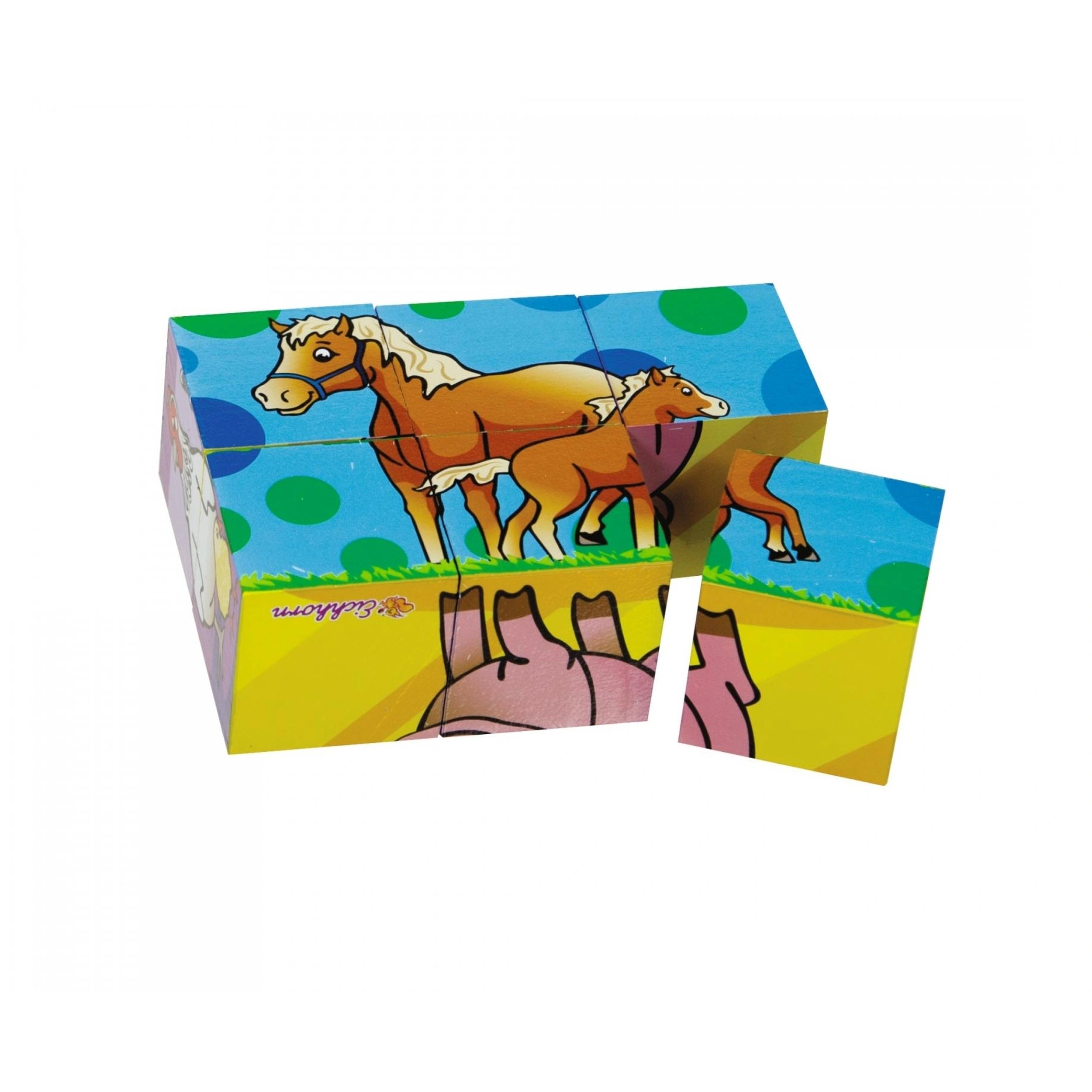 Eichhorn - Block Puzzle - 6 Pcs - Puzzles