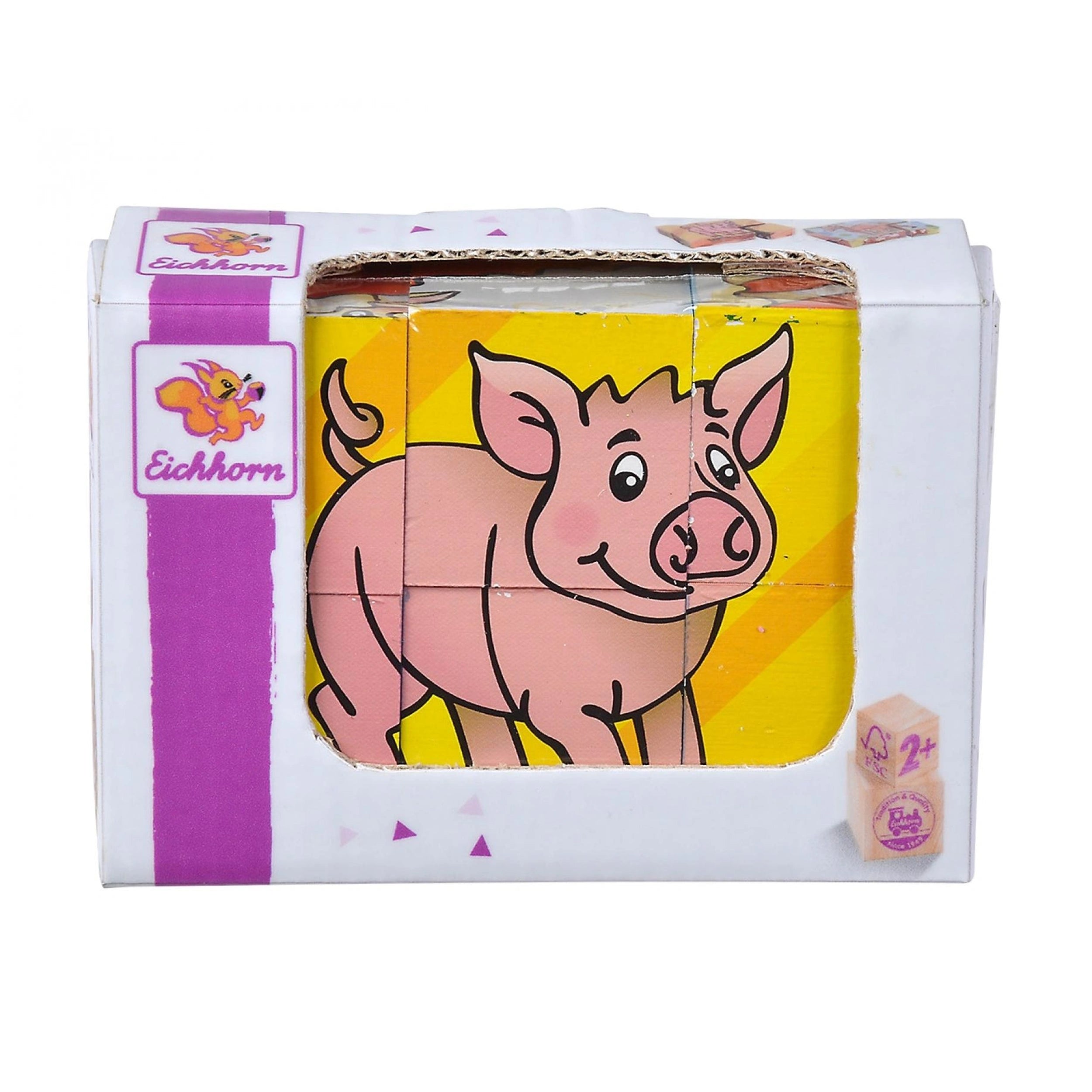 Eichhorn - Block Puzzle - 6 Pcs - Puzzles