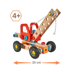 Eichhorn - Camión Grúa - Juguetes de Construcción - 3 Años+ - 58701342