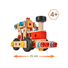 Eichhorn - Set de Construcción de Locomotora - Juguetes de Construcción - 4 Años - 58701340