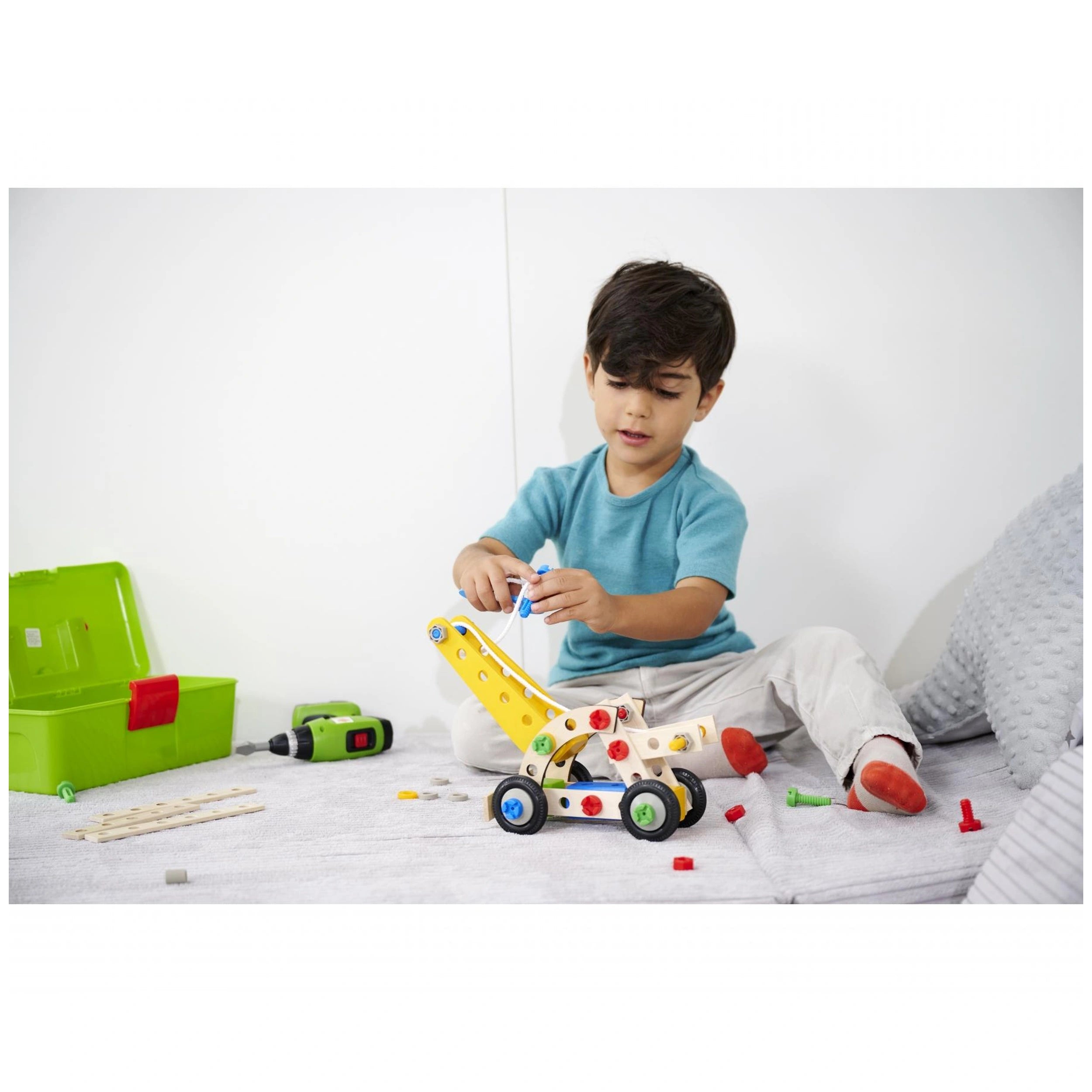 Eichhorn - Constructor 4in1 - 70 Pcs - Construction Set Toys