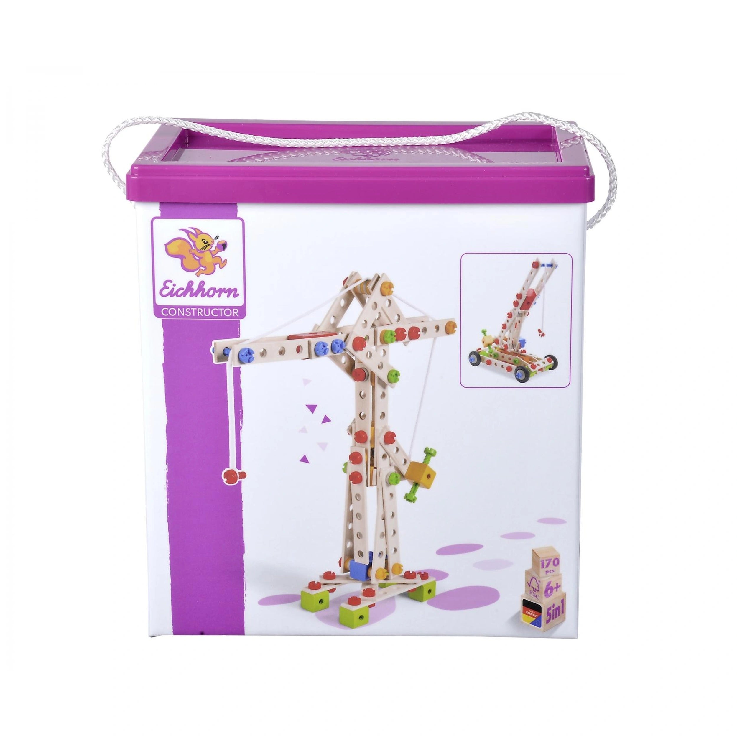 Eichhorn - Constructor 5 in 1 - 170 Pcs - Construction Set Toys - Construction Set Toys